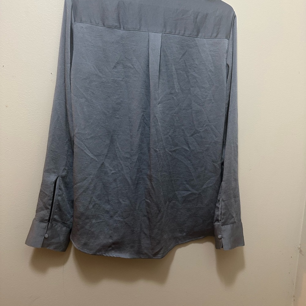 Ladies Gray Button-Up Jacket - image 7